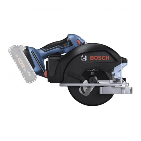 Bosch Professional GKM 18V-50 User manual