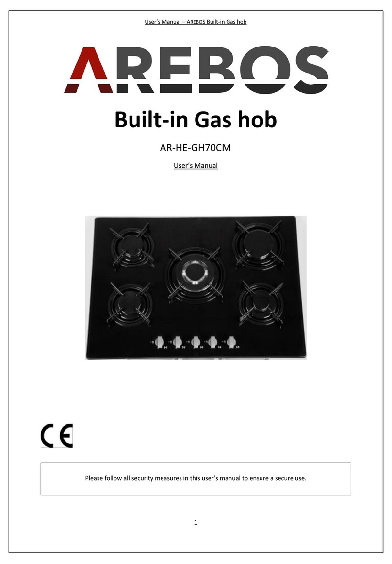 AREBOS AR-HE-GH70CM user manual