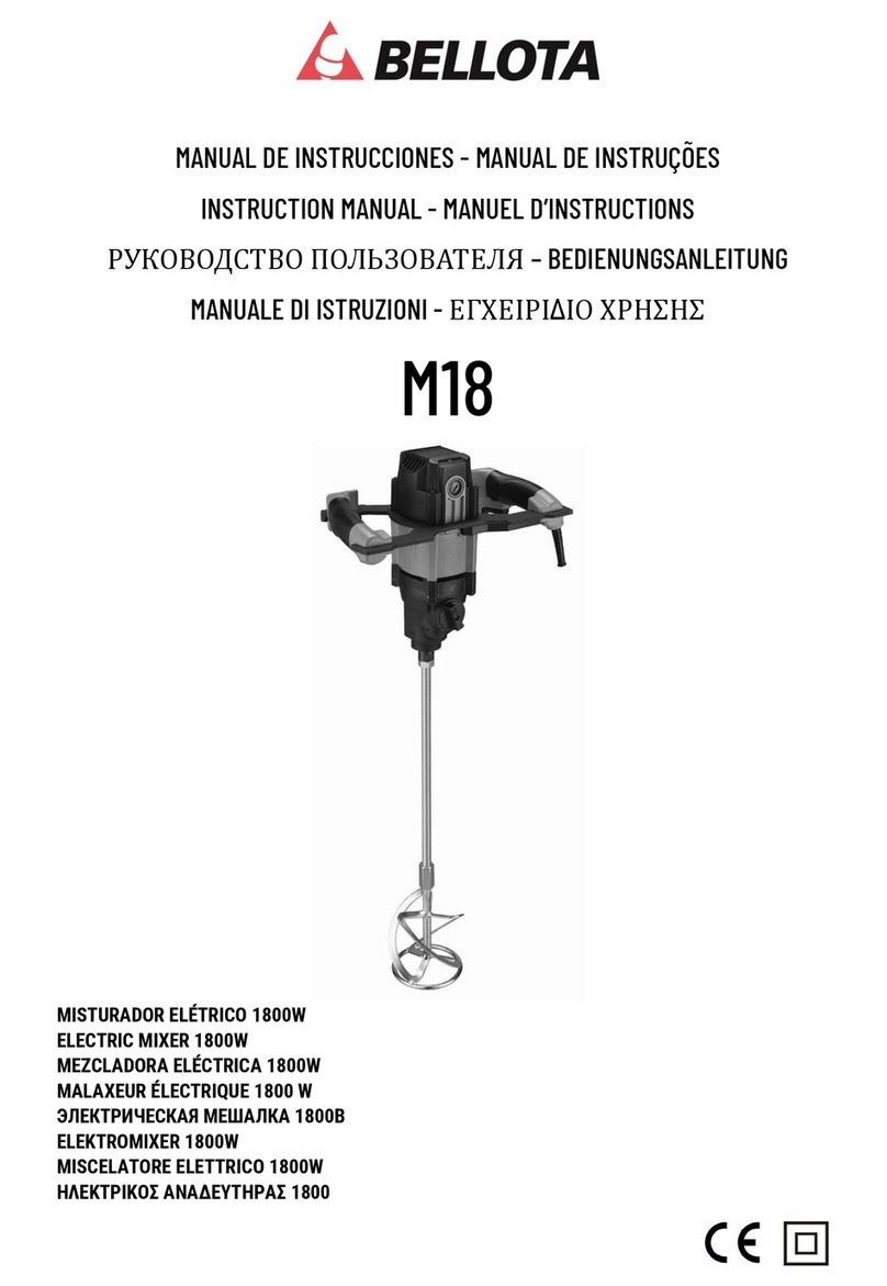 BELLOTA M18 instruction manual