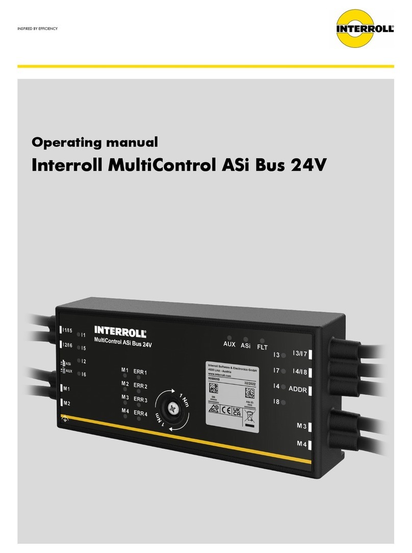 Interroll MultiControl ASi Bus 24V User manual