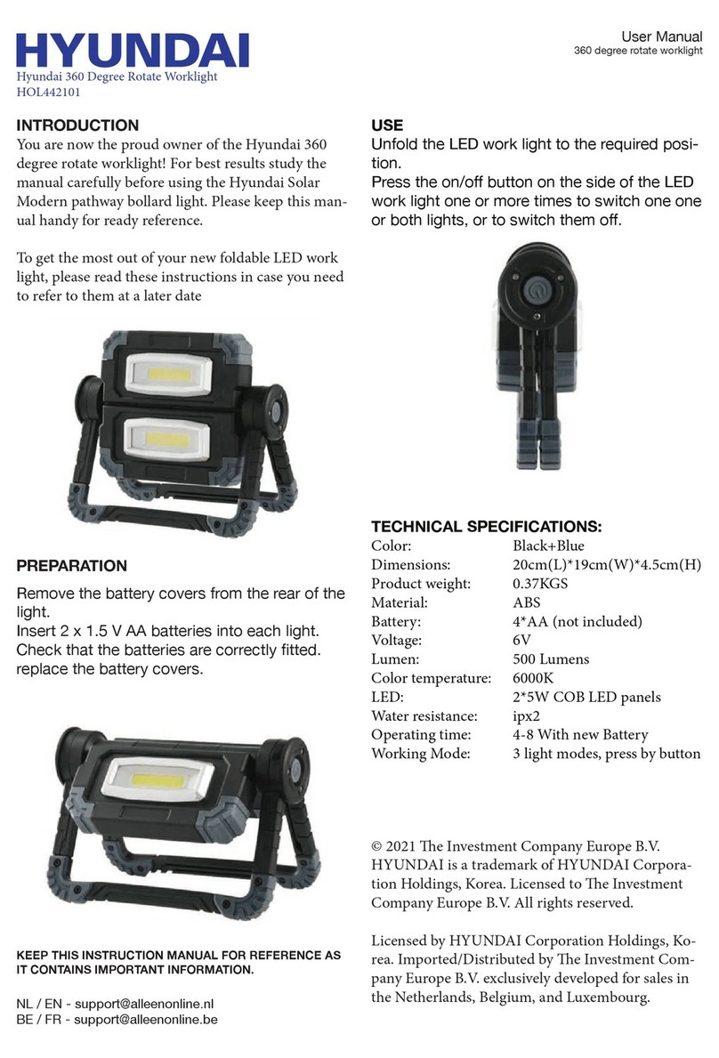 Hyundai HOL442101 user manual