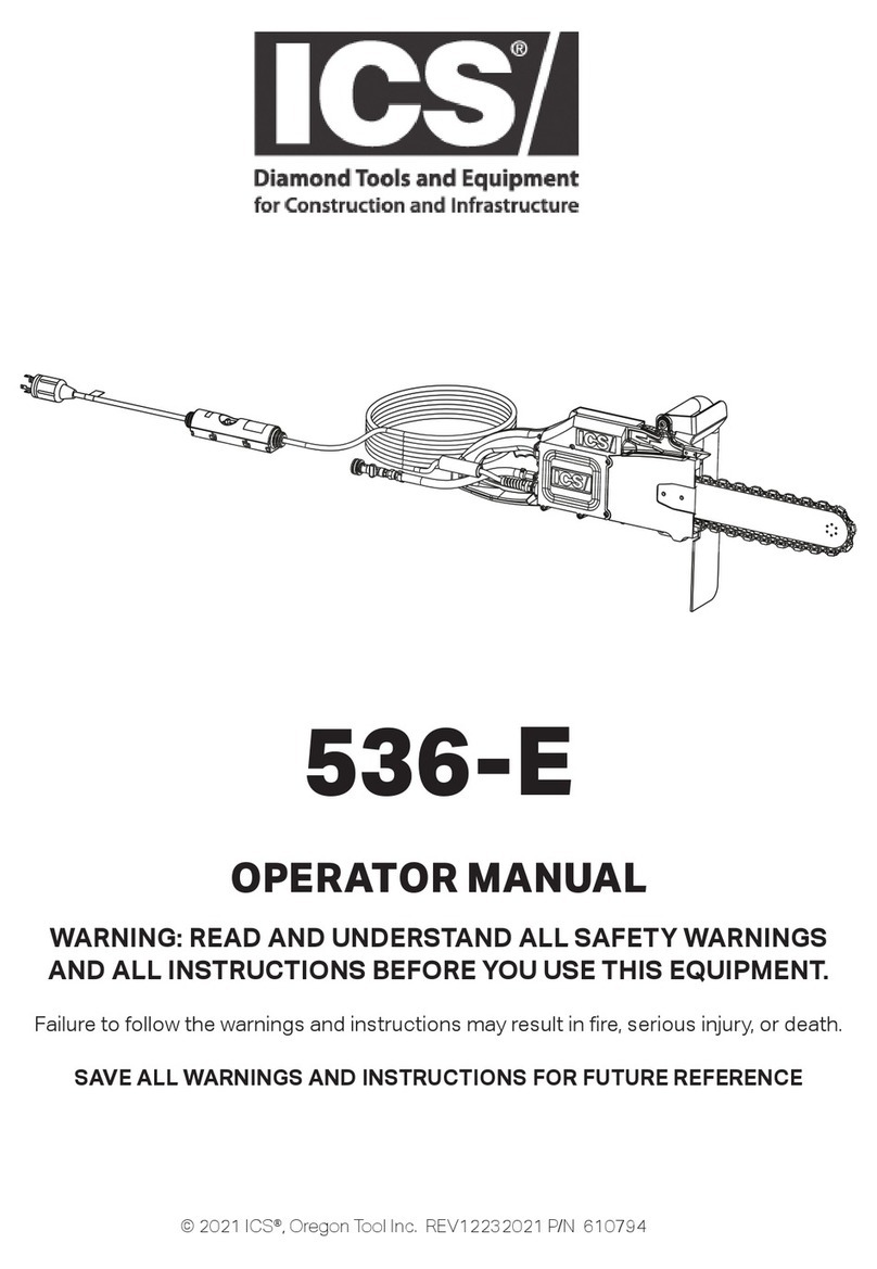 ICS 536-E Operator's manual