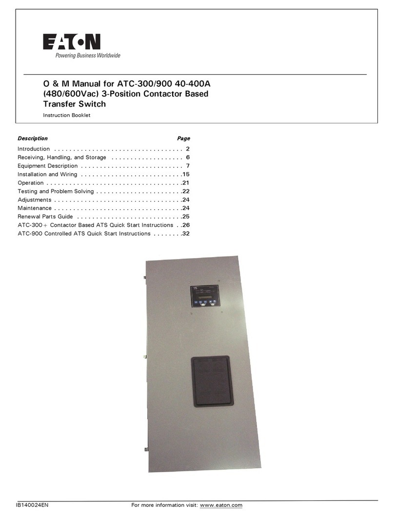 Eaton Cutler-Hammer ATC-300 User manual