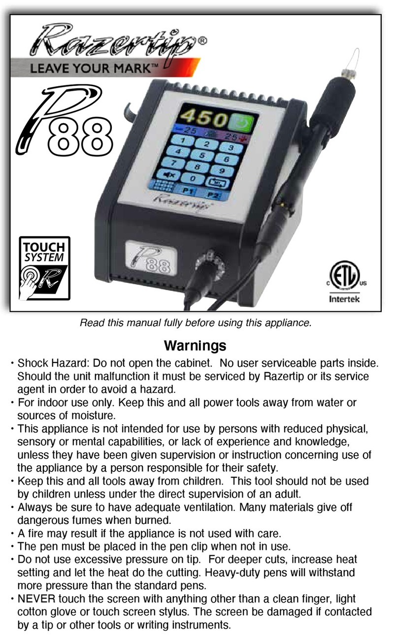 RAZERTIP P88 manual
