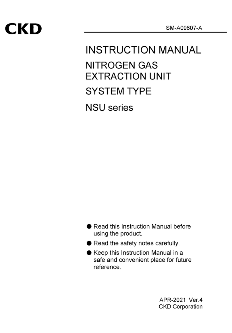 CKD NSU Series User manual CKD NSU Series User manual