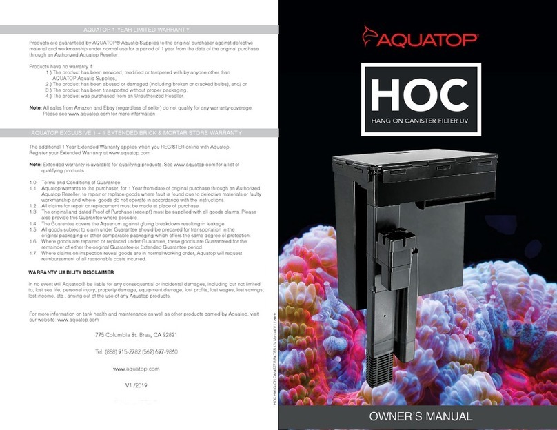 Aquatop HC300-UV owner's manual