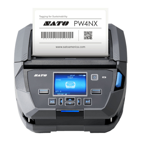 SATO PW4NX User manual
