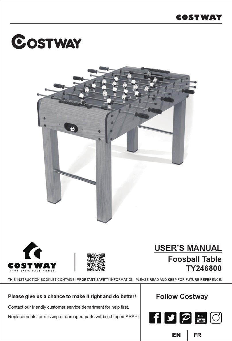 Costway TY246800 user manual