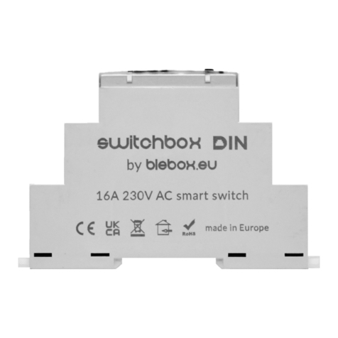 BleBox switchbox DIN user manual
