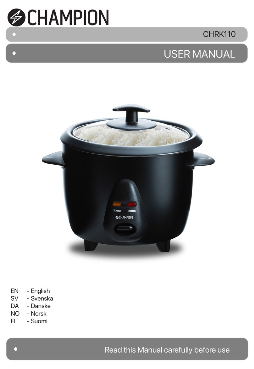 Champion CHRK110 user manual