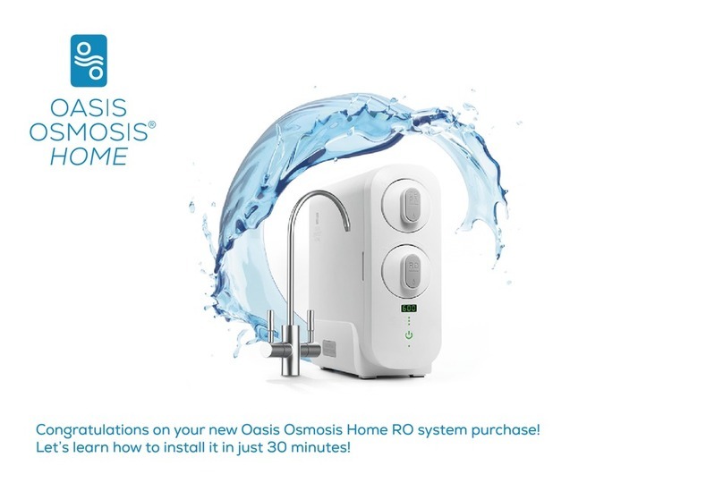 Oasis Osmosis Home User manual