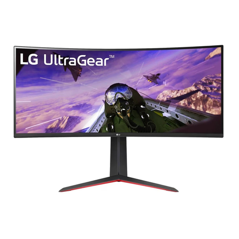 LG UltraGear 34GP63A User manual
