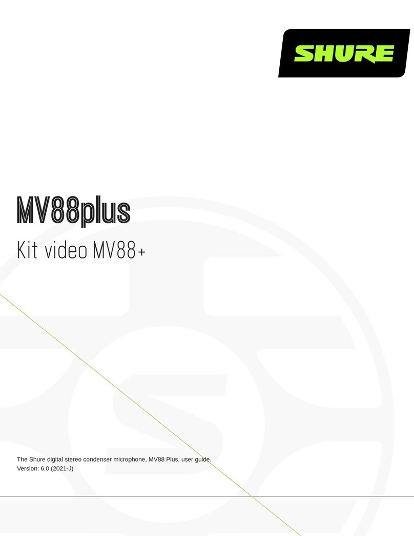 Shure MV88+ manual