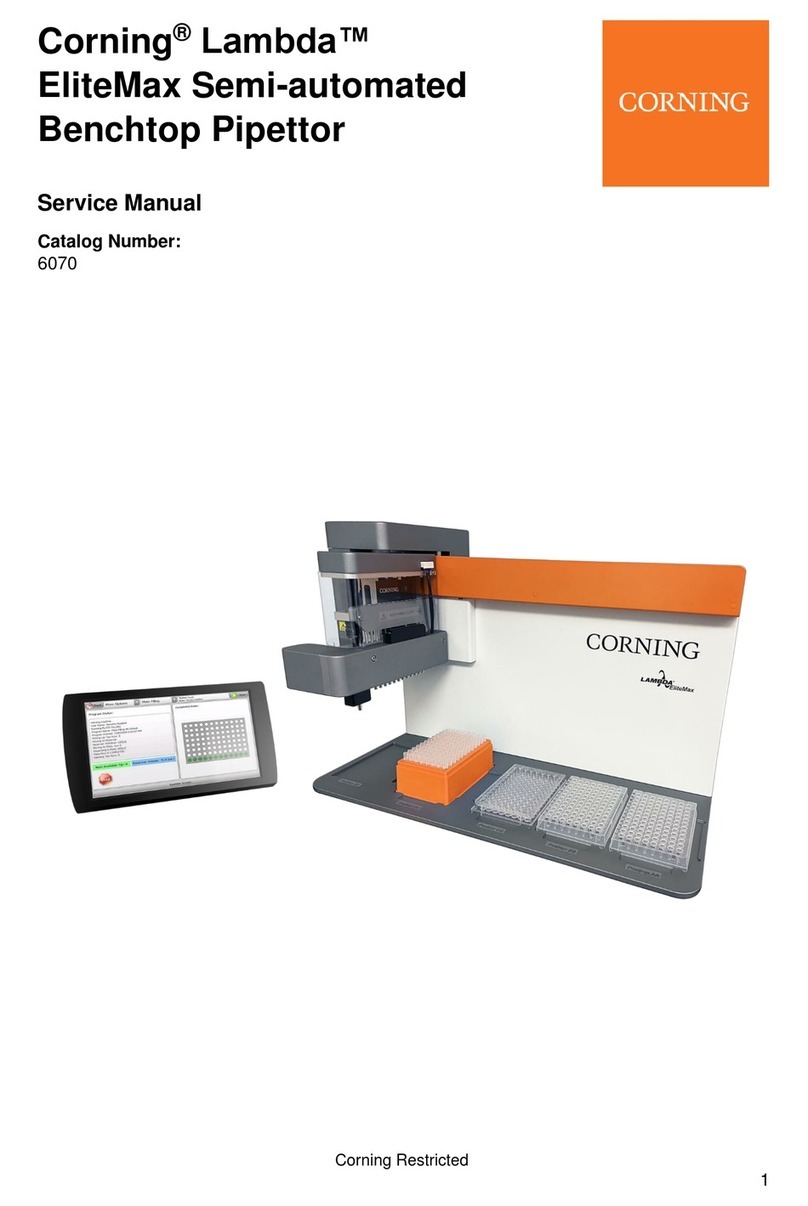 CORNING Lambda EliteMax User manual