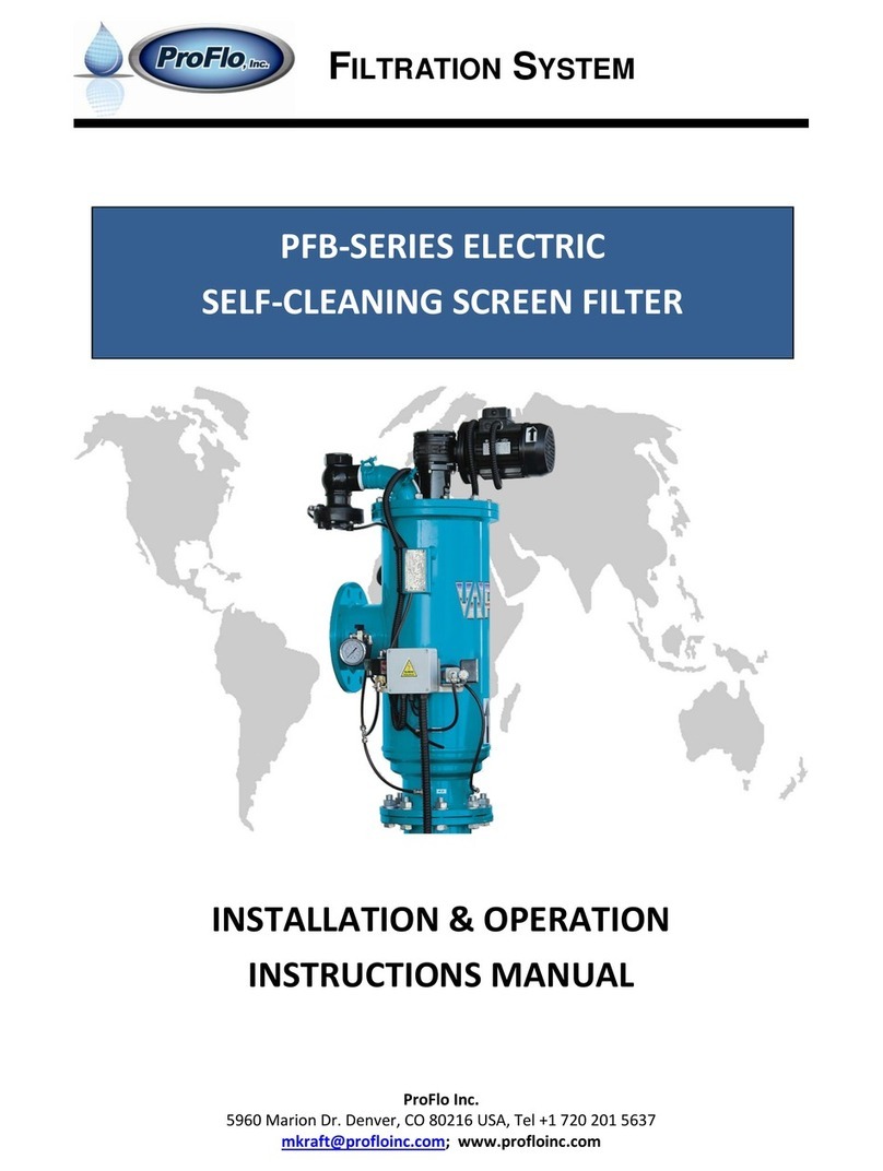 ProFlo PFB Series User manual