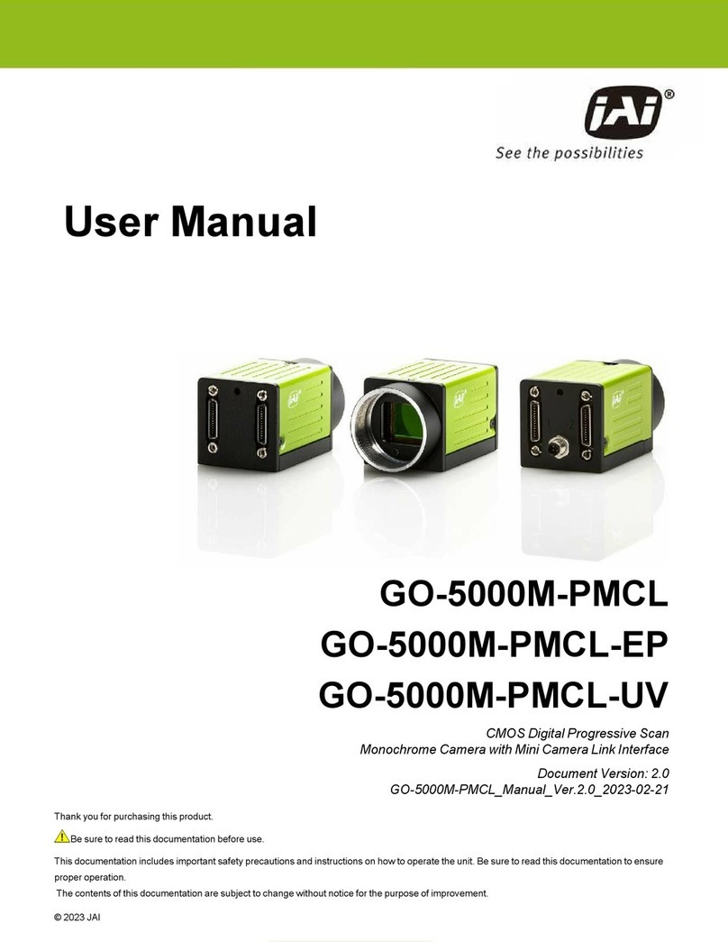 JAI GO-5000M-PMCL User manual JAI GO-5000M-PMCL User manual