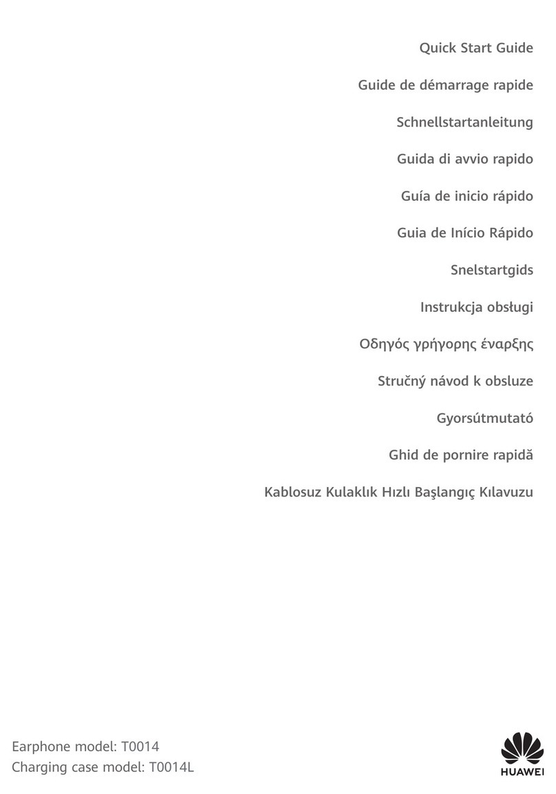 Huawei T0014 User manual