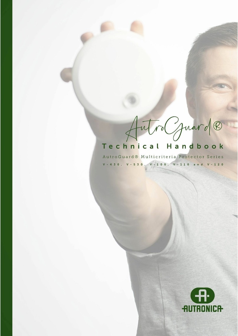 Autronica AutroGuard Multicriteria Protector V-430... Technical handbook
