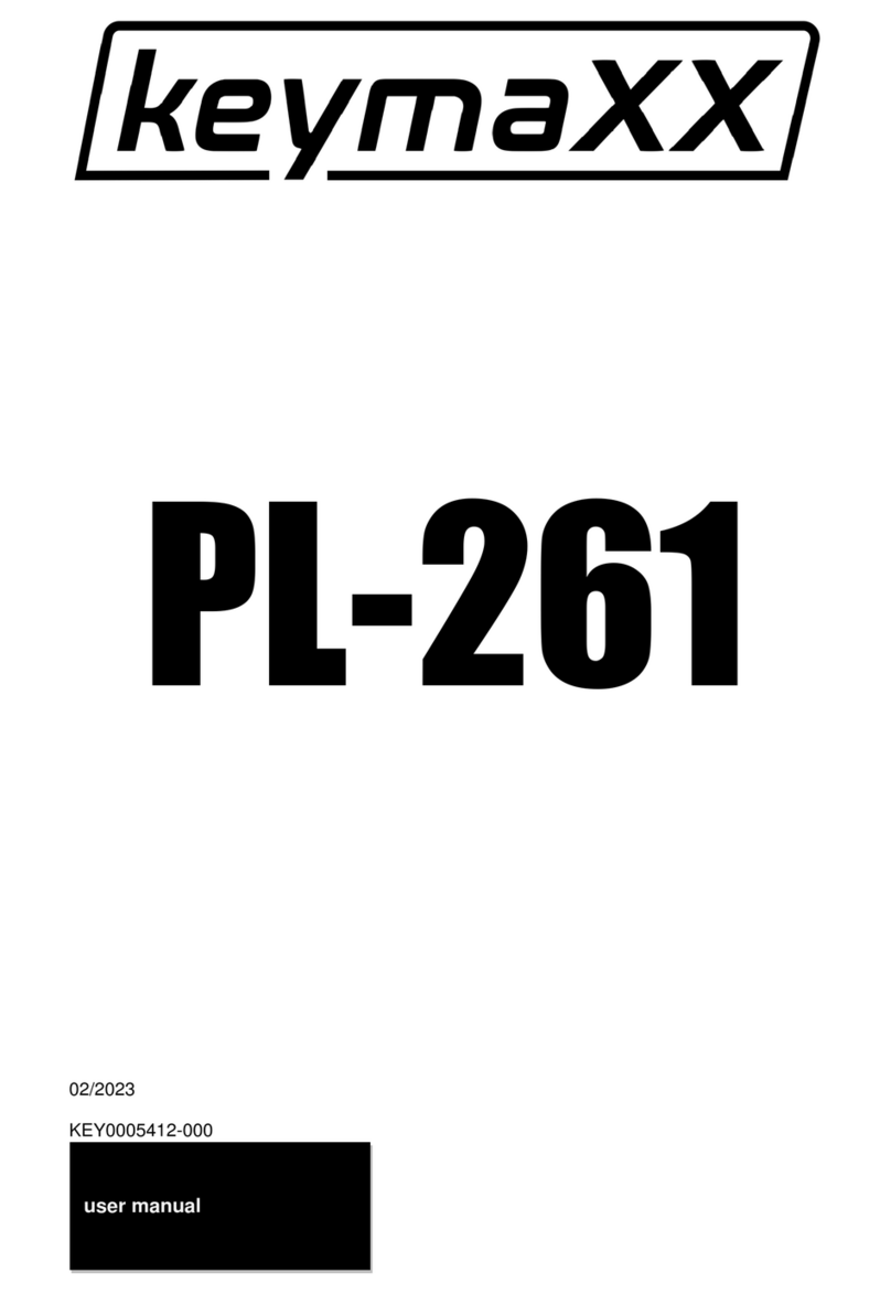 keymaXX PL-261 user manual