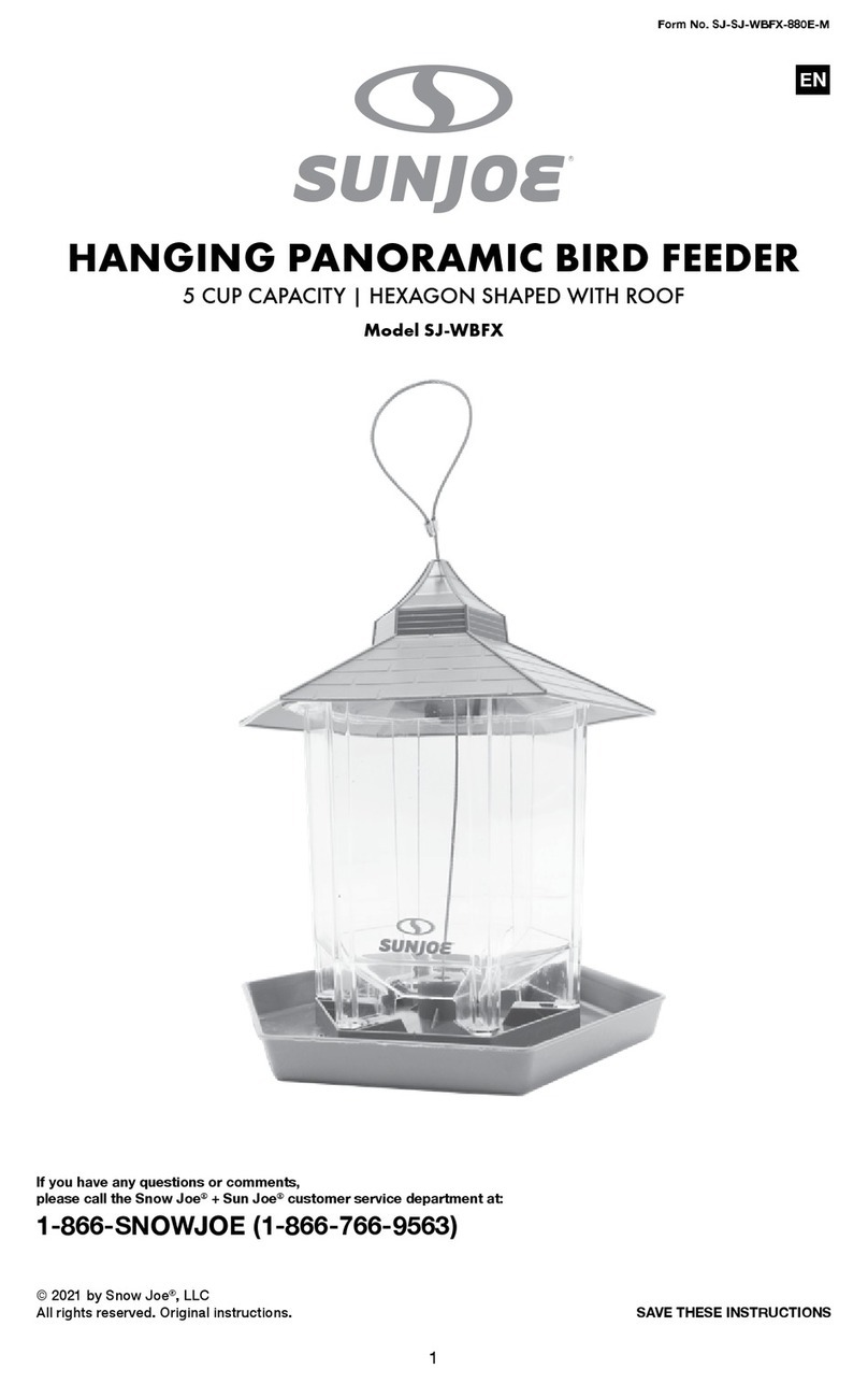 SNOWJOE sunjoe SJ-WBFX User manual