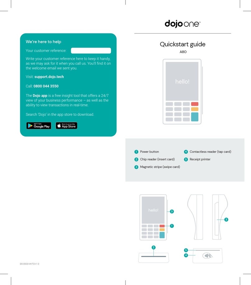 Dojo one A80 quick start guide