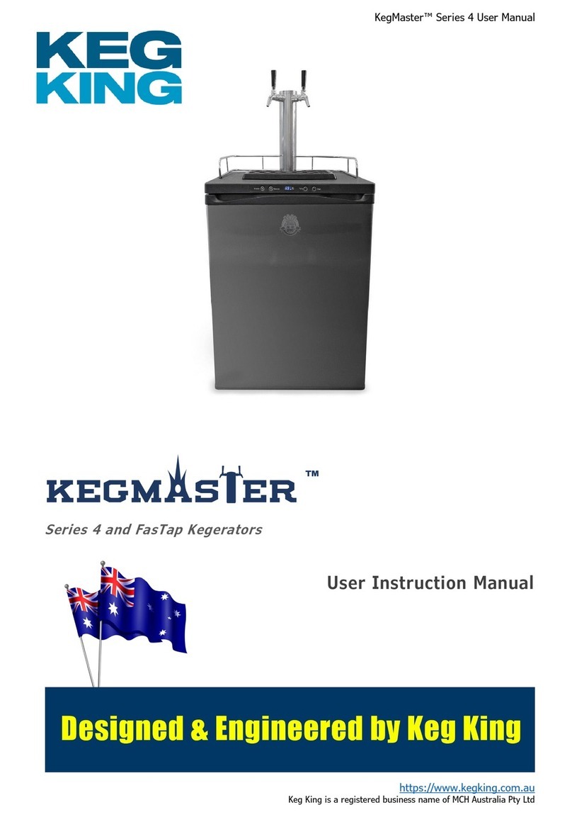 Keg King KegMaster 4 Series user manual