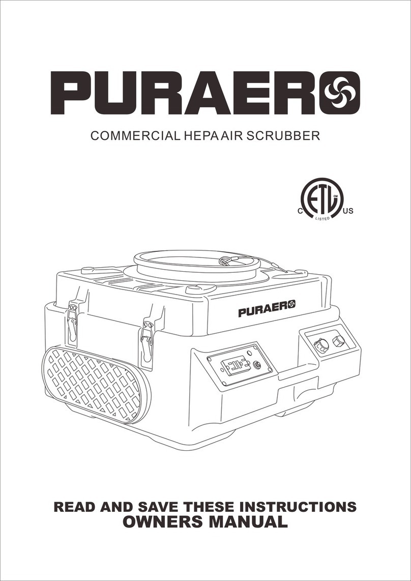 PURAERO PA-600-HAS owner's manual