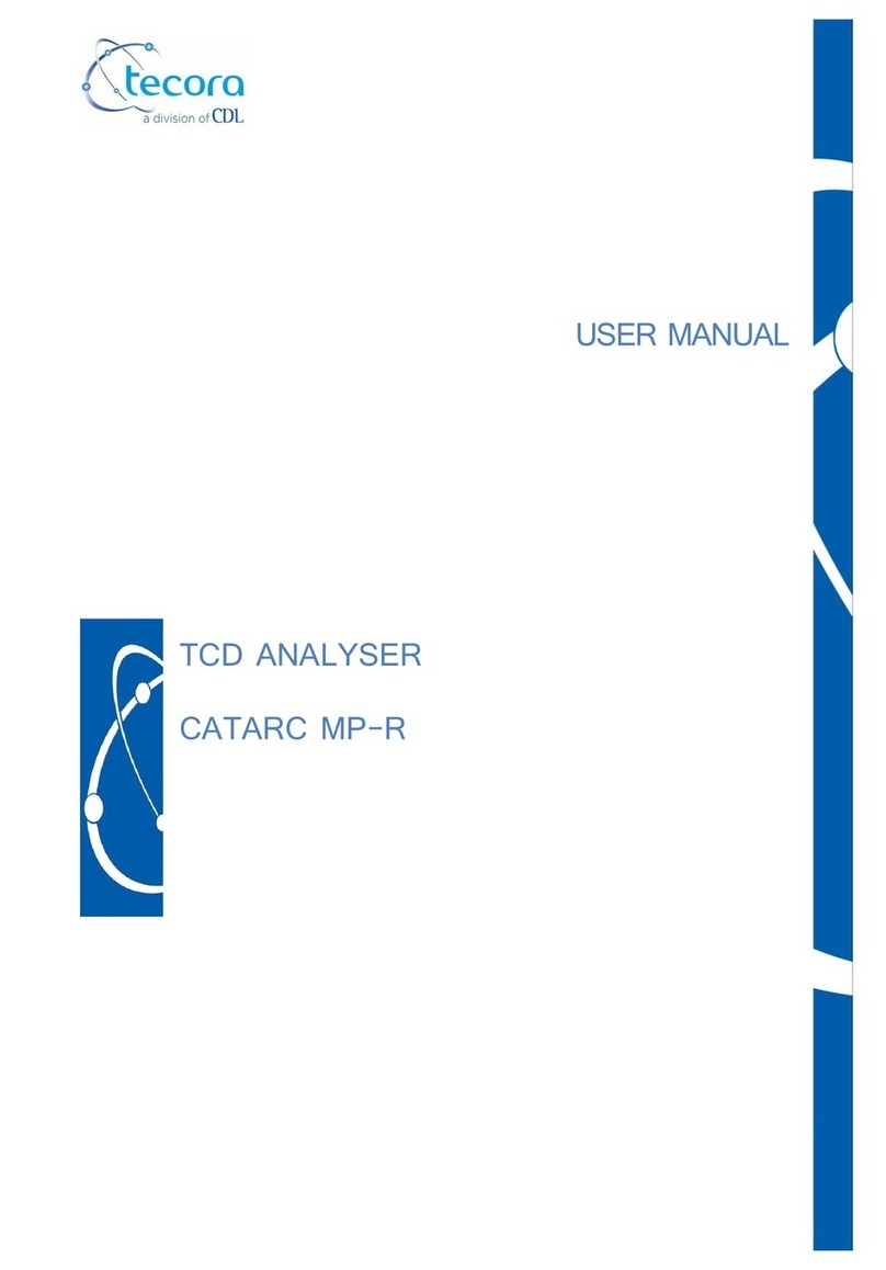 CDL tecora CATARC MP-R user manual