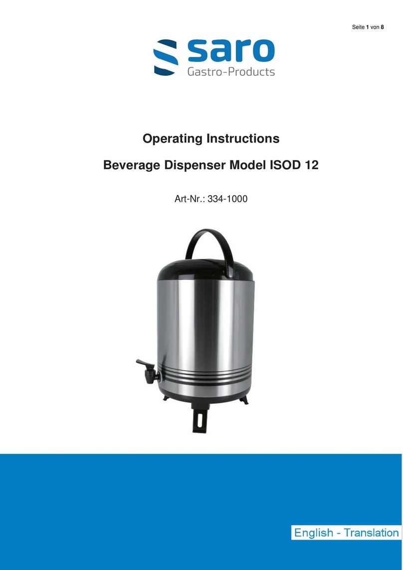 saro ISOD 12 operating instructions