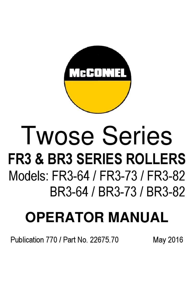 McConnel Twose Series Operator's manual