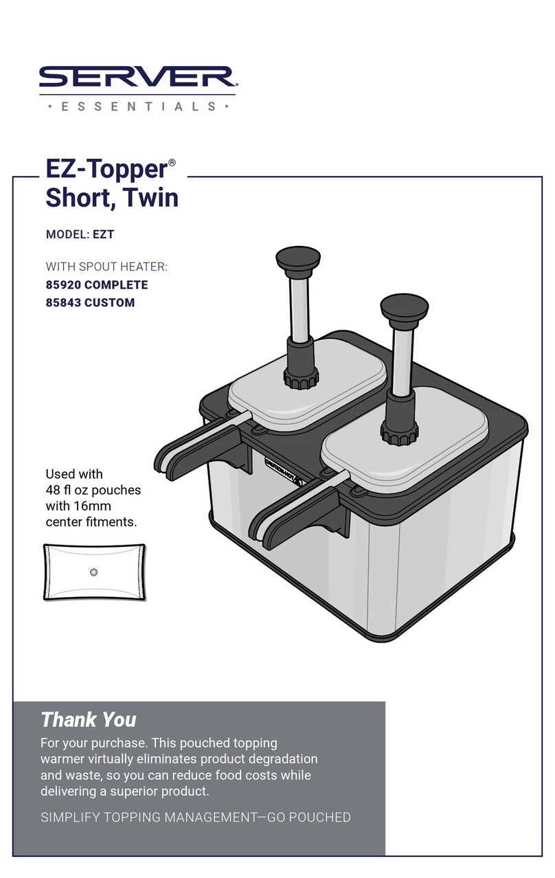 Server EZ-Topper Short EZT User manual