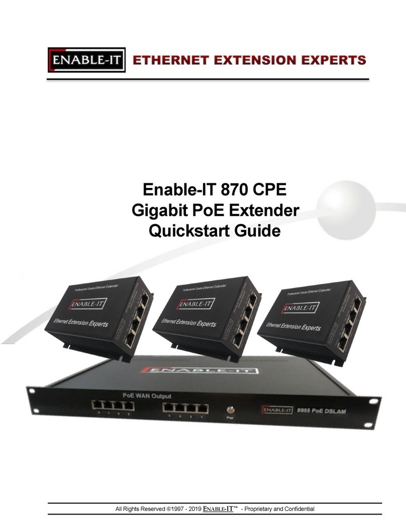 Enable-IT 870 CPE User manual