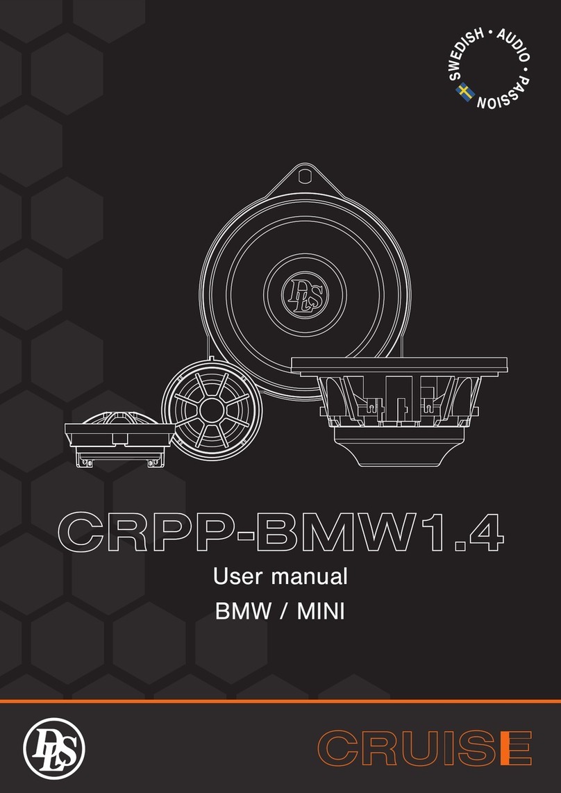 DLS CRUISE CRPP-BMW1.4 user manual