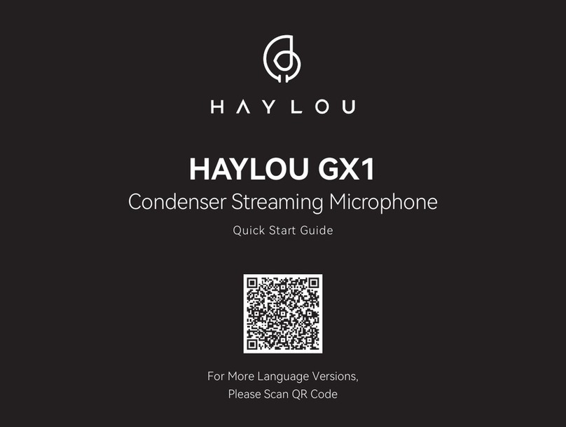 Haylou GX1 quick start guide
