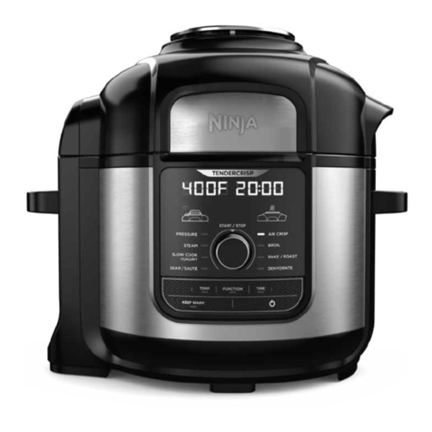 Ninja Foodi Deluxe Tendercrisp FD400 Series owner's guide