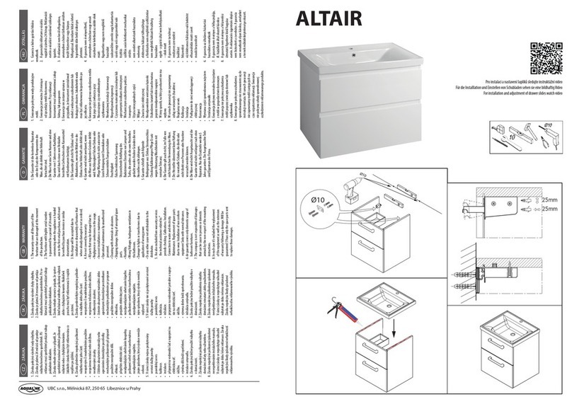 Aqualine ALTAIR installation instructions