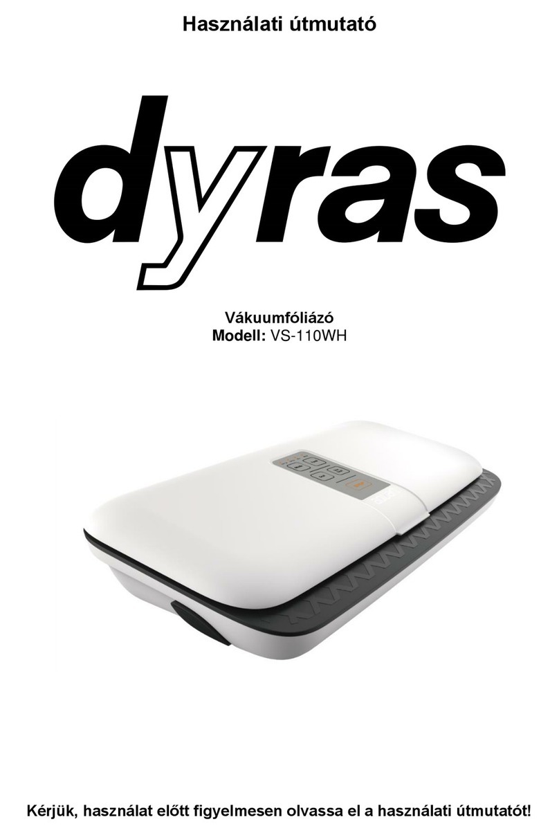 dyras VS-110WH instruction manual