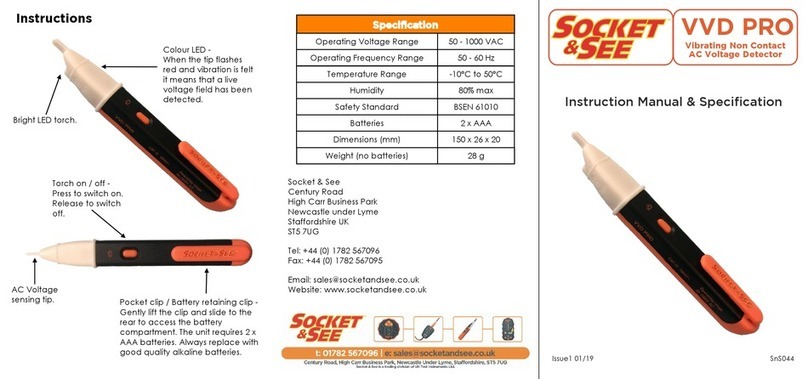 Socket & See VVD PRO User manual