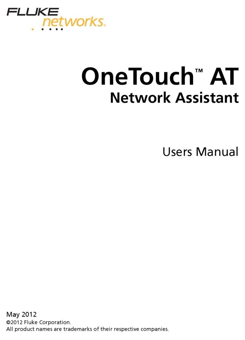 Fluke OneTouch AT User manual