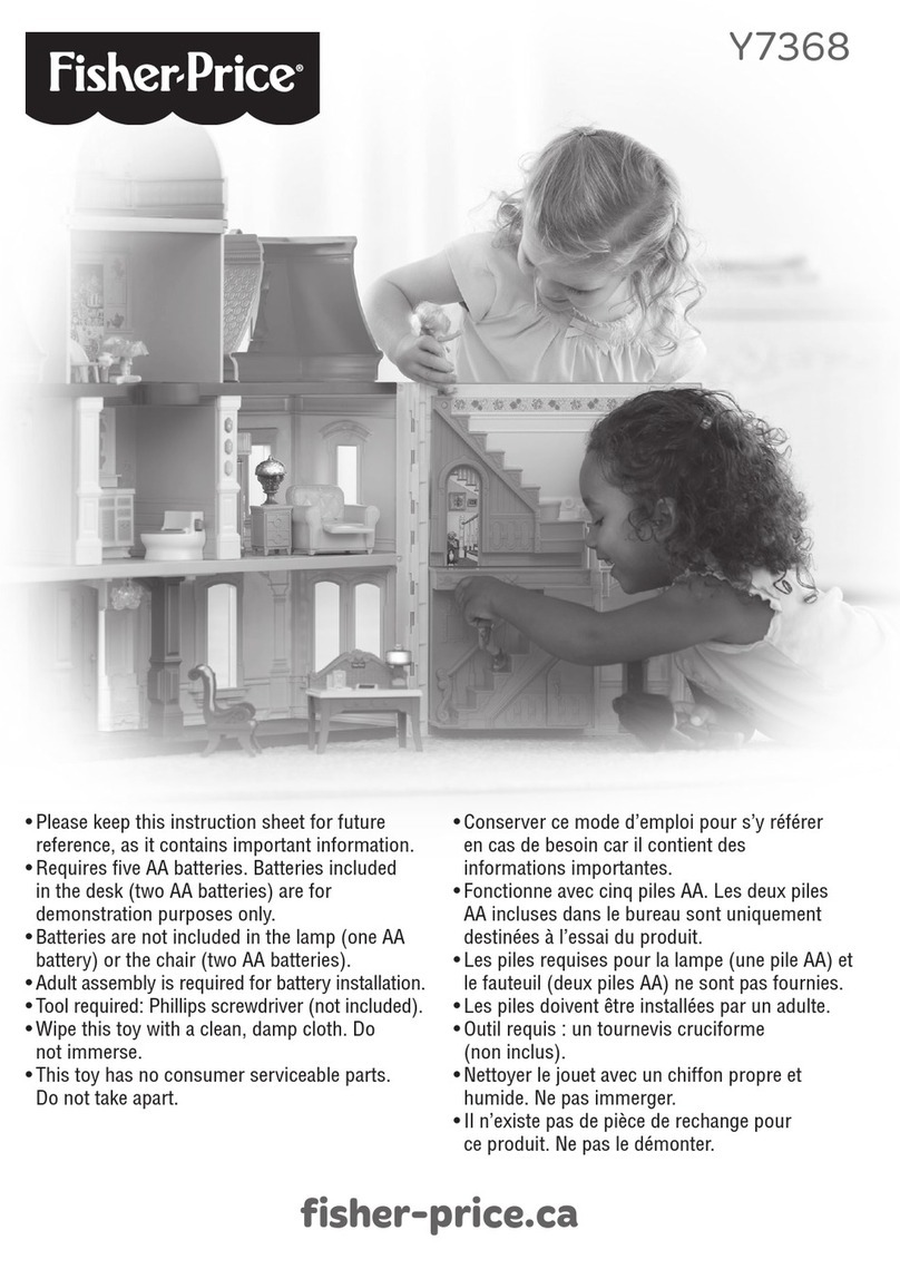 Fisher-Price Y7368 instructions Fisher-Price Y7368 instructions