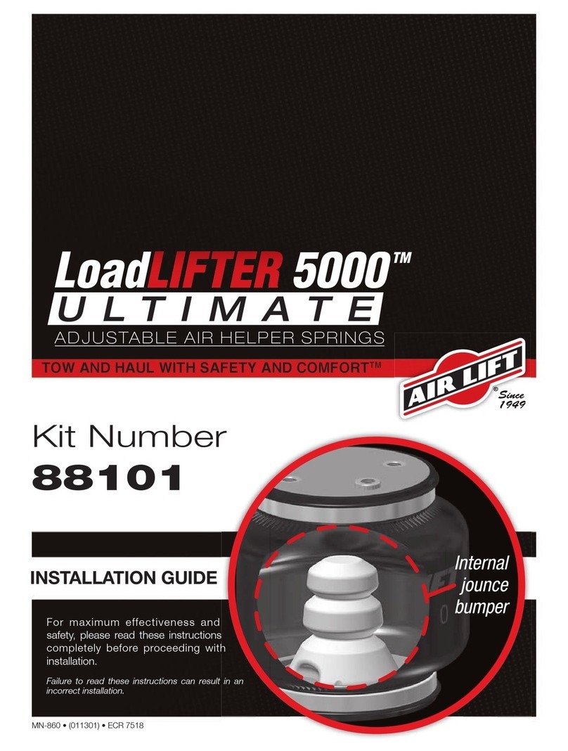 Air Lift LoadLifter 5000 Ultimate installation guide Air Lift LoadLifter 5000 Ultimate installation guide