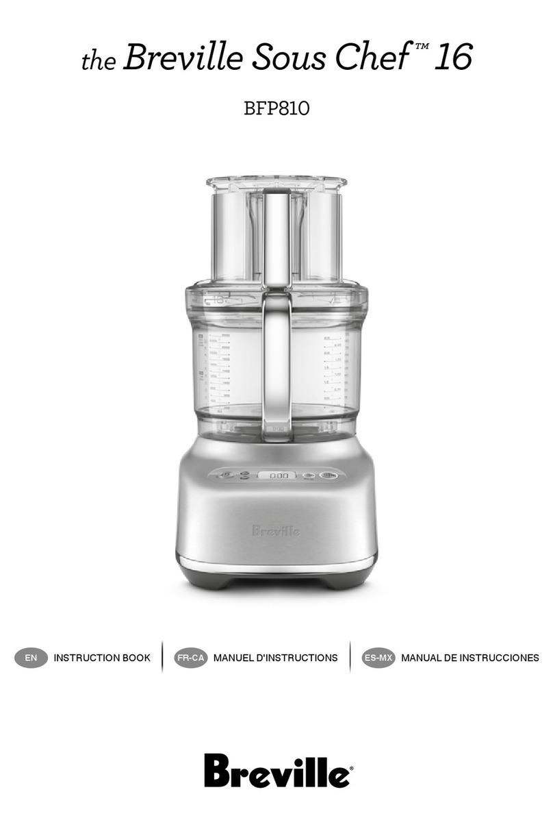 Breville Sous Chef 16 User manual