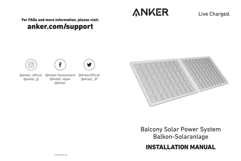 Anker SOLIX installation manual Anker SOLIX installation manual