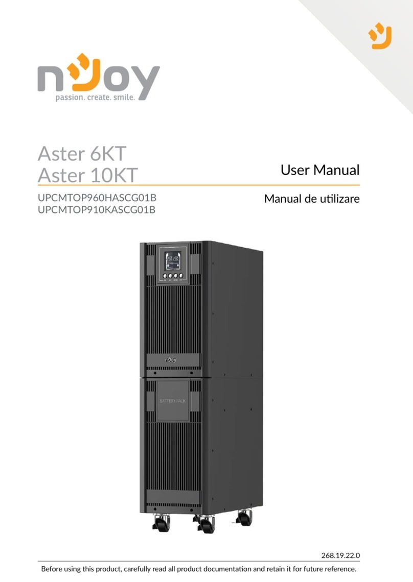 Njoy Aster 6KT User manual