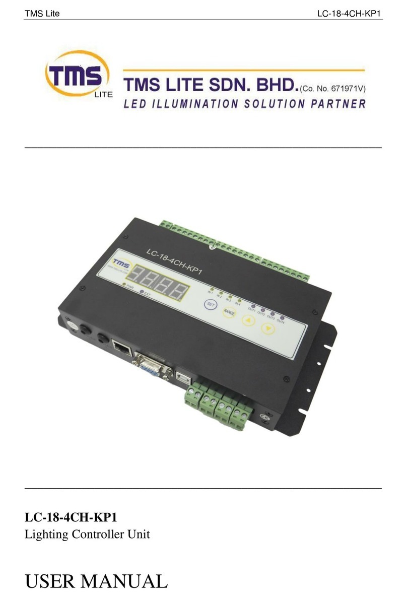 TMS LC-18-4CH-KP1 user manual