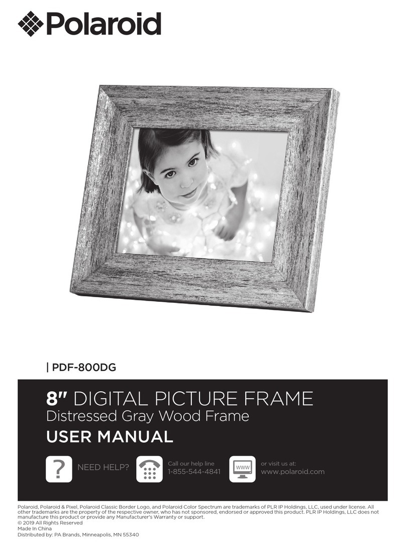 Polaroid PDF-800DG user manual