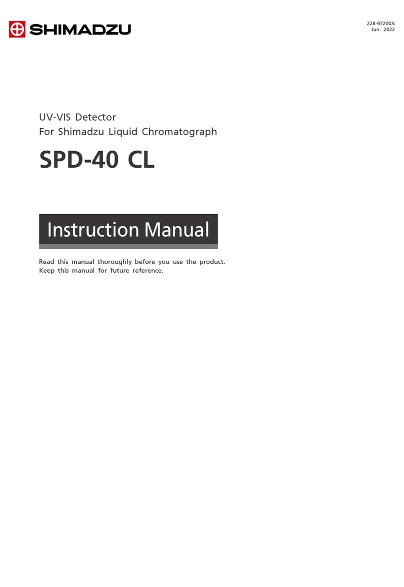 Shimadzu SPD-40 CL instruction manual