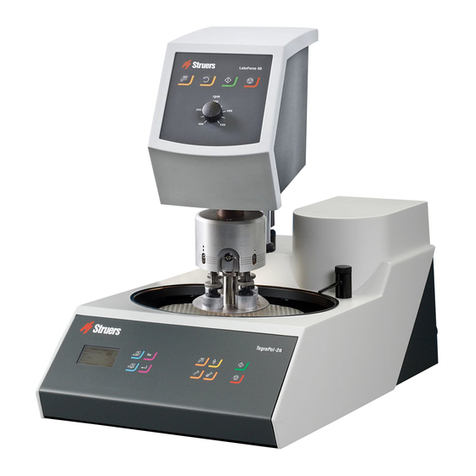 Struers LaboForce-50 instruction manual