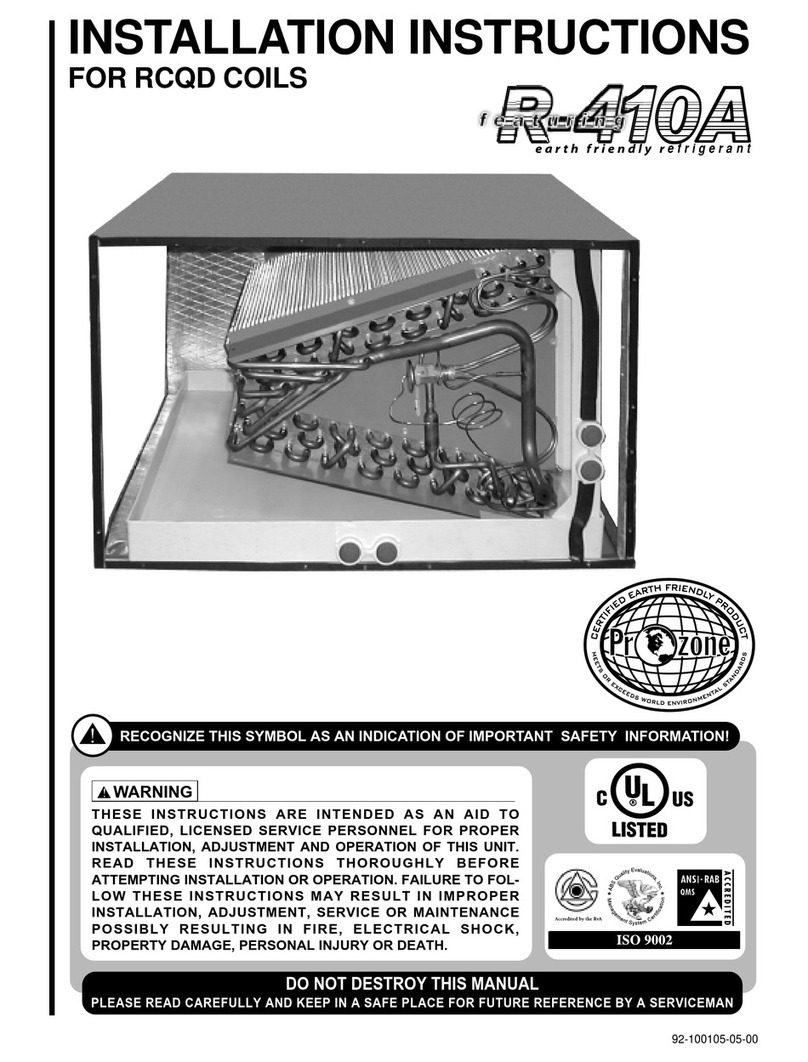 Prozone RCQD installation instructions