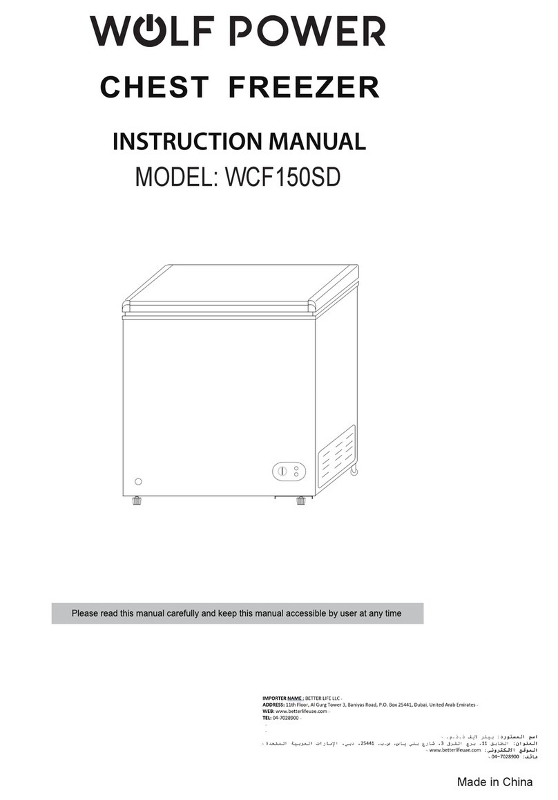 Wolf Power WCF150SD instruction manual